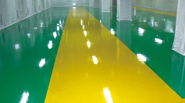 工業廠房滾面耐壓砂漿型環氧地坪 耐磨環氧地坪