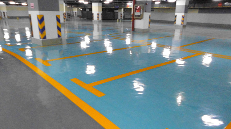 停車場滾面耐壓砂漿型環氧地坪 耐磨環氧地坪