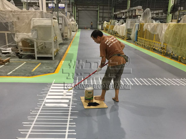 納米啞光超耐磨砂漿型環氧地坪,環氧地坪漆施工,環氧地坪漆工程,地坪漆劃線,地坪漆施工,地衛士地坪漆,超耐磨地坪,佛山地坪漆