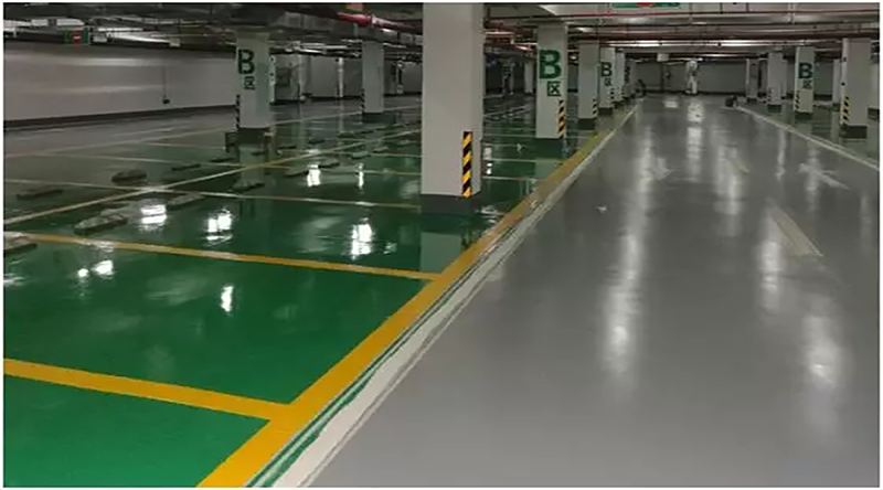 停車場地坪漆