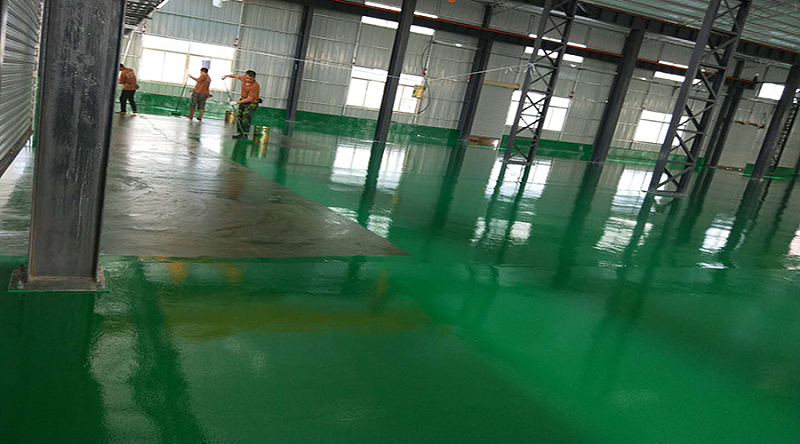 耐磨經濟型環氧地坪漆施工