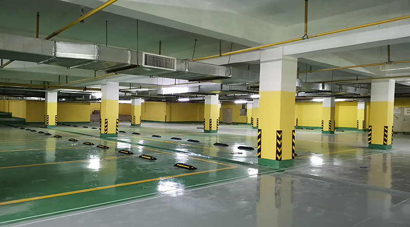 停車場地坪漆