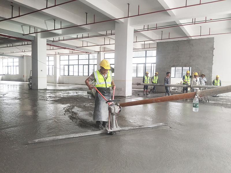 整體混凝土地坪一體化施工