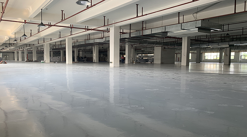 環(huán)氧地坪漆完工圖