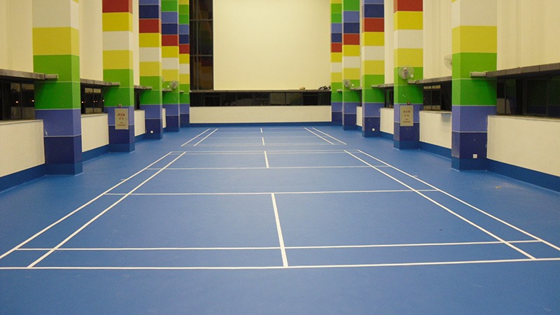 萬科沁園采用壓克力運動場地坪
