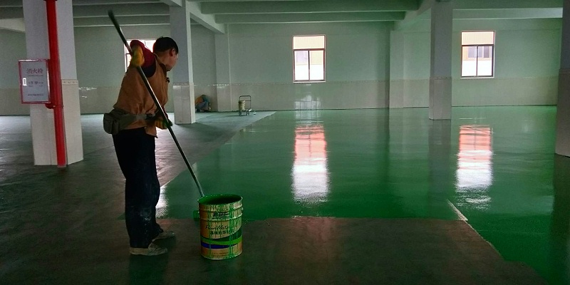 “地衛士”環氧地坪漆施工