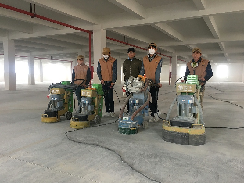 “地衛士?地坪”施工團隊