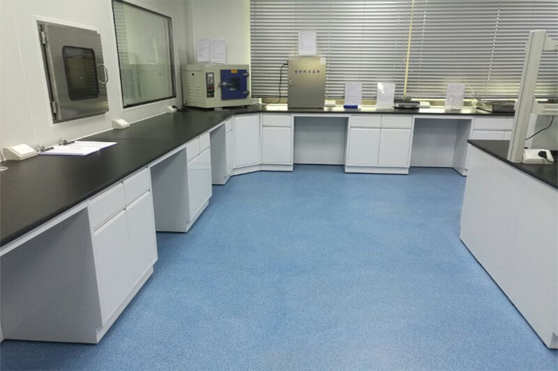 地衛(wèi)士環(huán)氧彩砂自流平地坪漆實(shí)驗(yàn)室完工效果圖